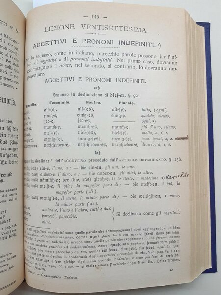 Fernando Bassi Nuova Grammatica Teorico-Pratica Della Lingua Tedesca Longo E …