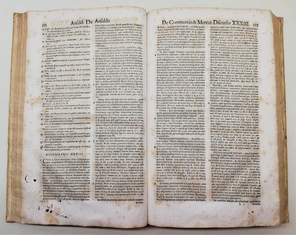 Seicentina Giuridica Discursus Legales de Commercio et Mercatura 1698