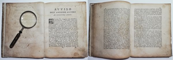 Settecentina Il mercante di Bestie Buine Illuminato Bologna 1765 Due …