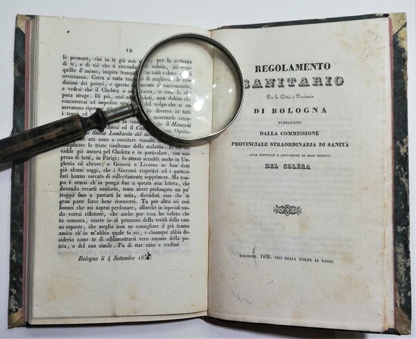 Colera-Medicina-Salassi-Memoria sul metodo curativo del Colera Morbus 1835