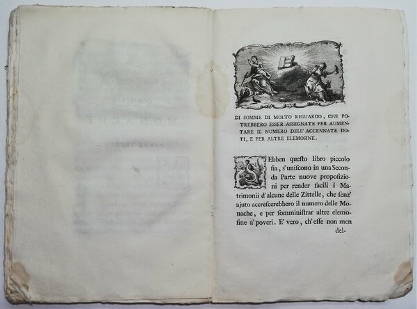 Settecentina Delle Monache Critica sull'educazione conventuale femminile 1776