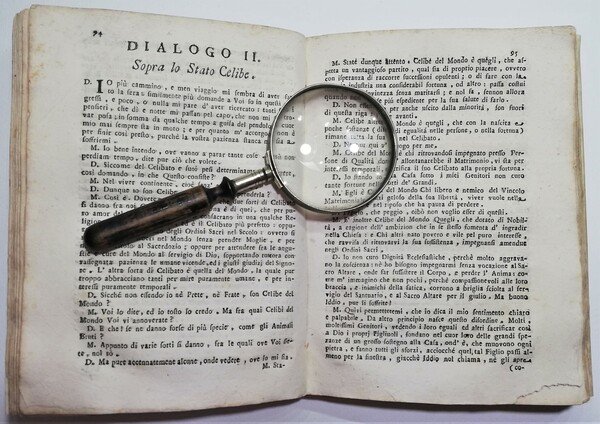 Settecentina Trattenimenti curiosi dilettevoli per li giovani, zittelle 1767