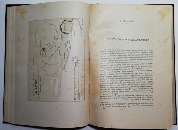 Monografia storica dei porti dell'antichit‡ Italia e isole due volumi …
