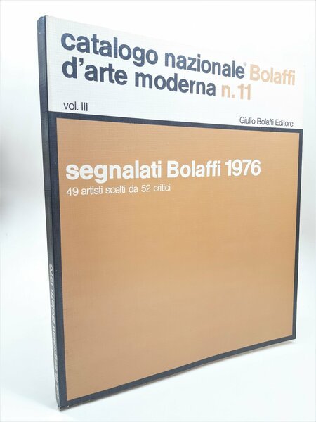 Catalogo nazionale Bolaffi d'arte moderna numero 11 1976 5 volumi