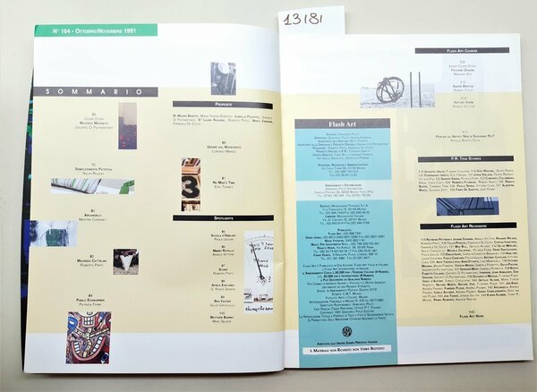 Flash Art numero 164 ottobre-novembre 1991 edizione italiana