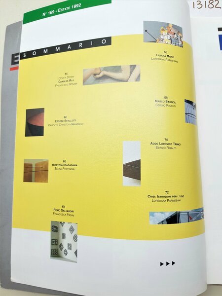 Flash Art numero 169 estate 1992 edizione italiana