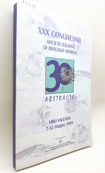 XXX congresso Societ‡ Italiana Di Biologia Marina Abstract Vibo Valentia …