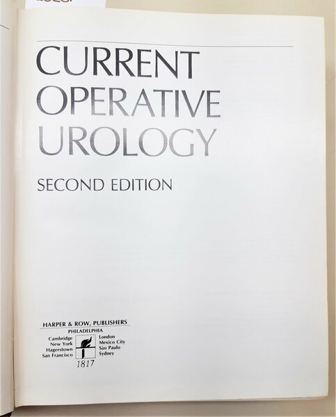E. Douglas Whitehead E. Leiter Current Operative Urology Harper & …