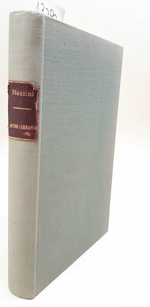 Giuseppe Mazzini Note autobiografiche a cura di Mario Menghini 2∞ …