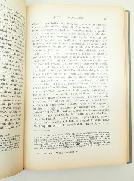 Giuseppe Mazzini Note autobiografiche a cura di Mario Menghini 2∞ …