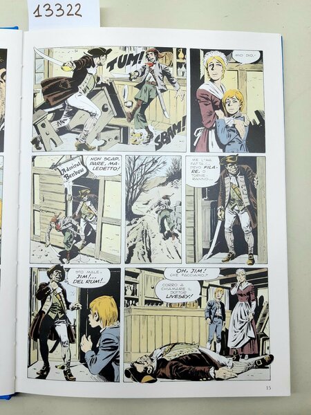 Robert Louis Stevenson L'isola del tesoro a fumetti Societ‡ San …