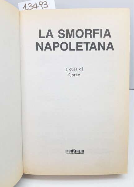 Corax La Smorfia napoletana Libritalia 1998