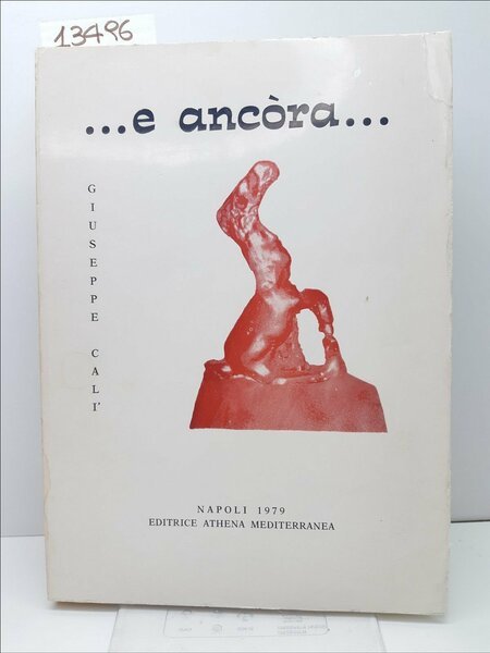 Giuseppe CalÏ E ancora Athena 1979 autografato