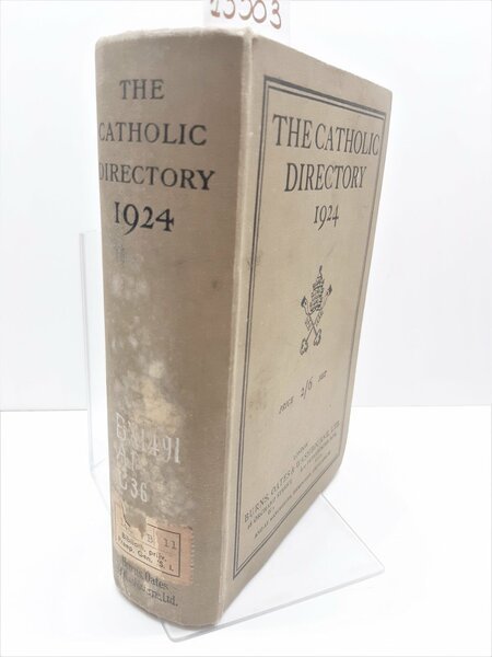 Aa.Vv. The catholic Directory 1924 London