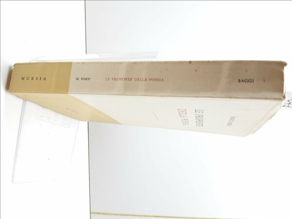 Marco Forti Le proposte della poesia Mursia 1963