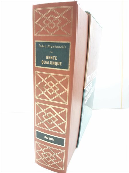 Montanelli Gente qualunque Rizzoli 8∞ edizione 1974