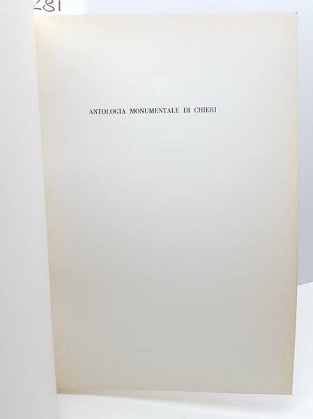 Antologia Monumentale di Chieri Istituto bancario San Paolo di Torino …