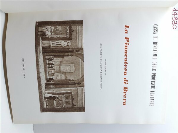 Arte CARIPLO La pinacoteca di Brera 1960