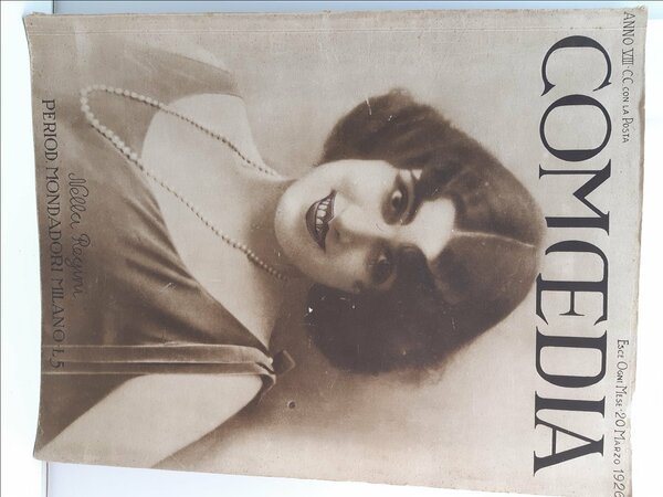 Teatro Comoedia Nella Regini Mondadori marzo 1926