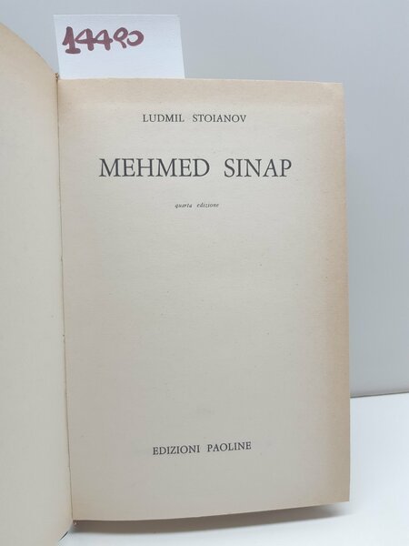 Ludmil Stoianov Mehmed Sinap 4° ed. Paoline 1963