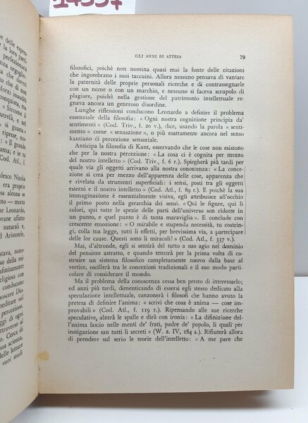 Antonina Vallentin Leonardo e il suo tempo Cavallotti 1949