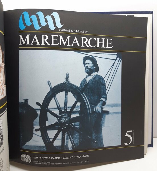Raccolta MareMarche rivista bimestrale anno 1988-1990 10 numeri