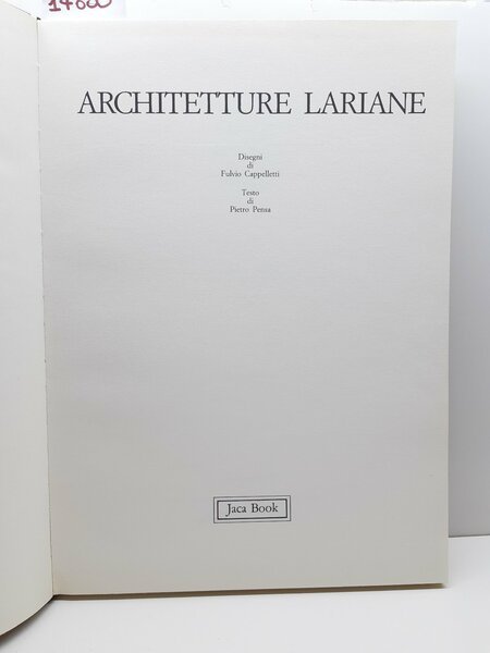 Pietro Pensa Architetture Lariane Jaca Book 1987