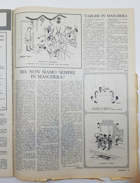 Candido settimanale di attualit‡ e politica numero 7 1958