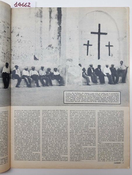 Settimanale da attualità politica Candido numero 9 1958