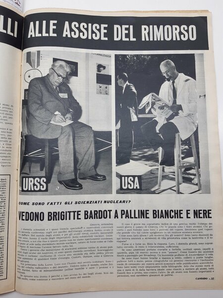 Candido settimanale di attualità e politica numero 38 1958