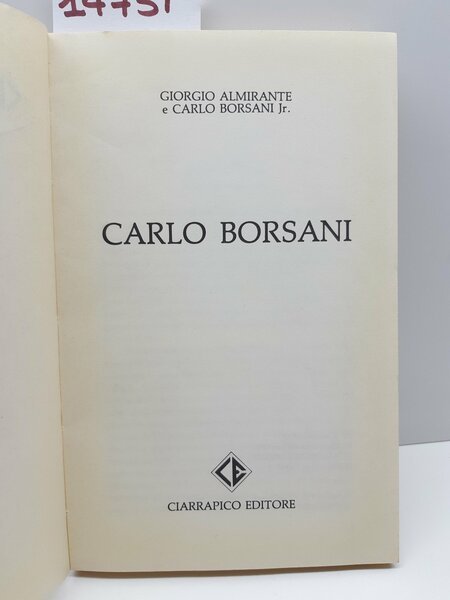 Almirante Borsari Carlo Borsari Ciarrapico 1979
