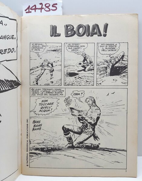 Jonah Hex Il boia 1977 Mondadori