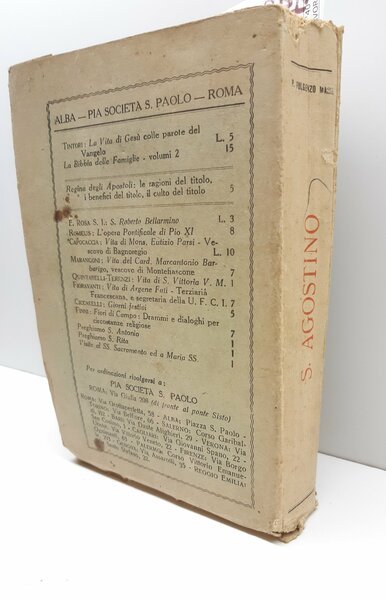 F. M. Sgariglia Sant'Agostino vescovo e dottore di S chiesa …