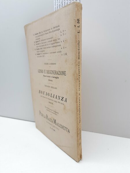 Werner Sombart Socialismo e Movimento Sociale nel XIX secolo Sandron …
