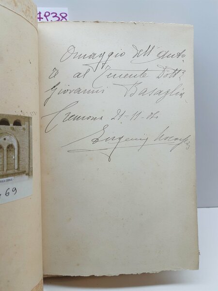 Eugenio Locascio Odi religiose Cremona Foroni 1903 autografato