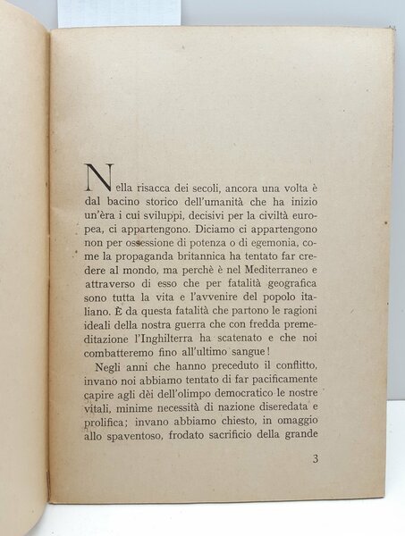 WW2 Pietro Caporilli Come Cartagine Ufficio propaganda PNF 1941