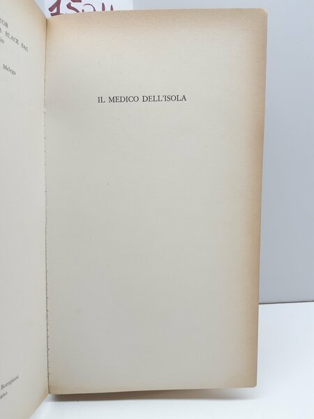 Cronin Il medico dell'isola Bompiani 2° edizione 1966