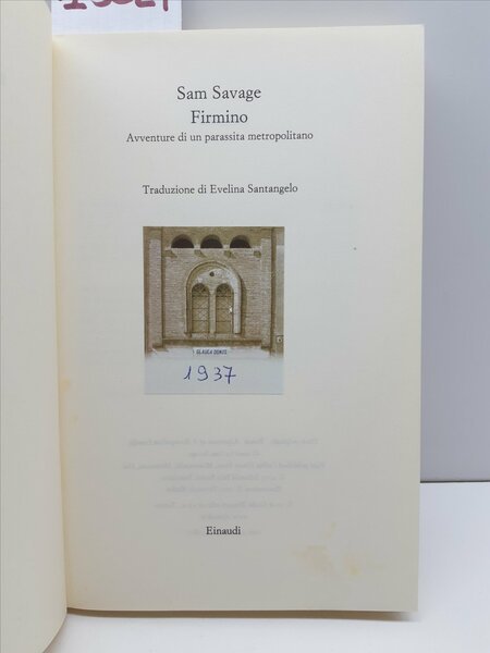 Sam Savage Firmino Einaudi 2007
