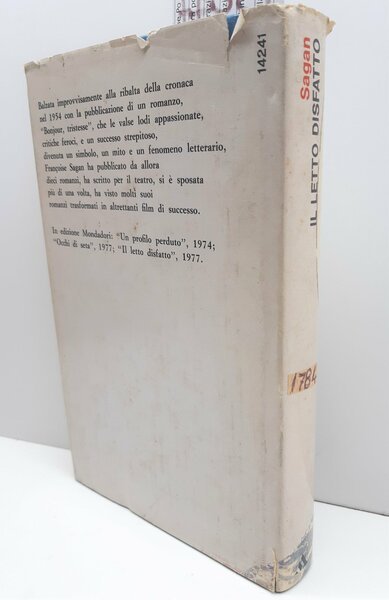 Sagan Il letto disfatto Mondadori 1° edizione 1977