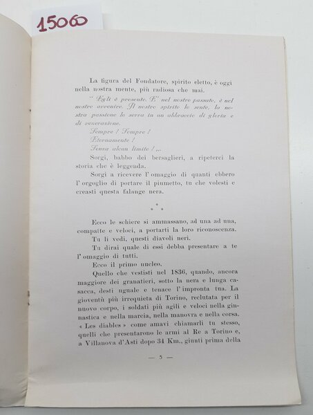 Pagliochini 7∞ Reggimento bersaglieri Centenario cremisi Bassanesi 1936