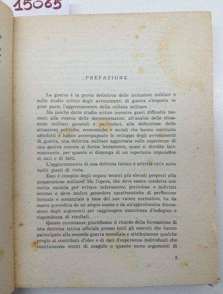 Paolo Supino Considerazioni sulla battaglia moderna Edizioni Rivista Militare 1951