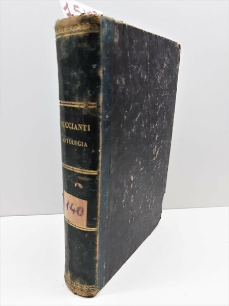 Giuseppe Puccianti Antologia della prosa italiana moderna Le Monnier 1880