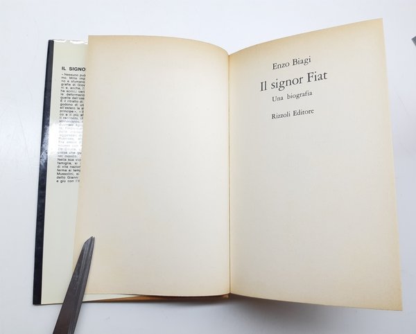 Enzo Biagi Lotto di tre libri Rizzoli
