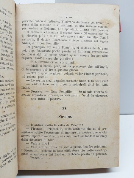 C. Collodi Il viaggio per l'Italia di Giannettino parte Prima …