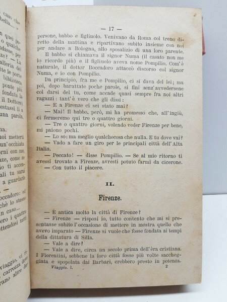 C. Collodi Il viaggio per l'Italia di Giannettino parte Prima …