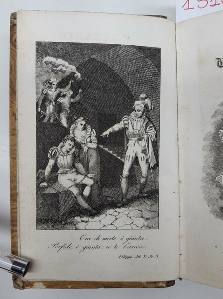 Vittorio Alfieri Tragedie due volumi Schieppati 1829