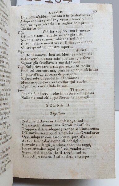 Vittorio Alfieri Tragedie due volumi Schieppati 1829