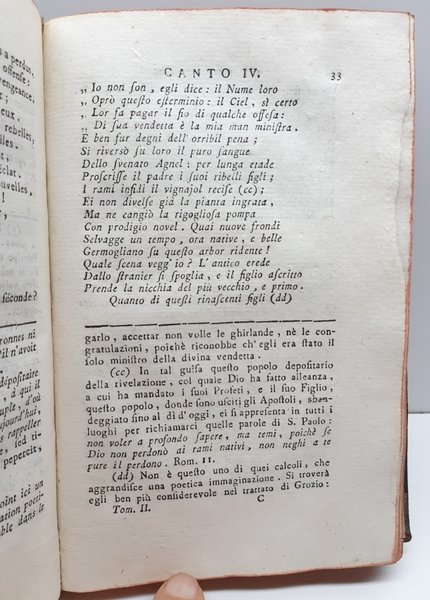 La Religione poema di M. Racine Gaspare Cassola 1∞ edizione …