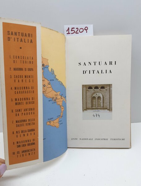 Santuari d'Italia Ente Nazionale Industrie turistiche Roma senza data