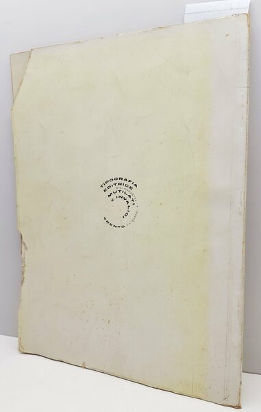 Guida Trento Tipografia editrice Mutilati ed invalidi Trento 1940 c.a